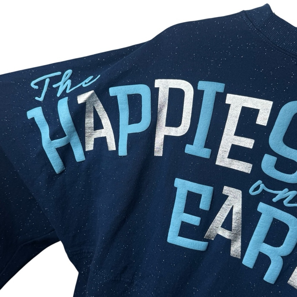 Disneyland 65th Anniversary Blue Sparkle Spirit‎ Jersey Collectible Adult Size M - Picture 5 of 10